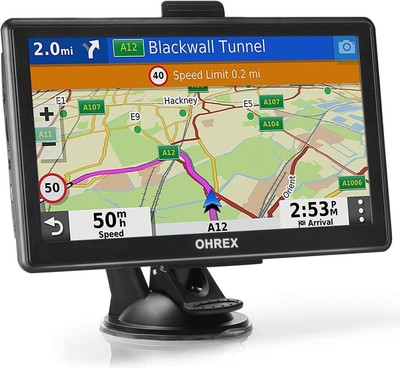 GPS for Truck Drivers Commercial(7 Inch),2025 Map with Free Lifetime Updates USA