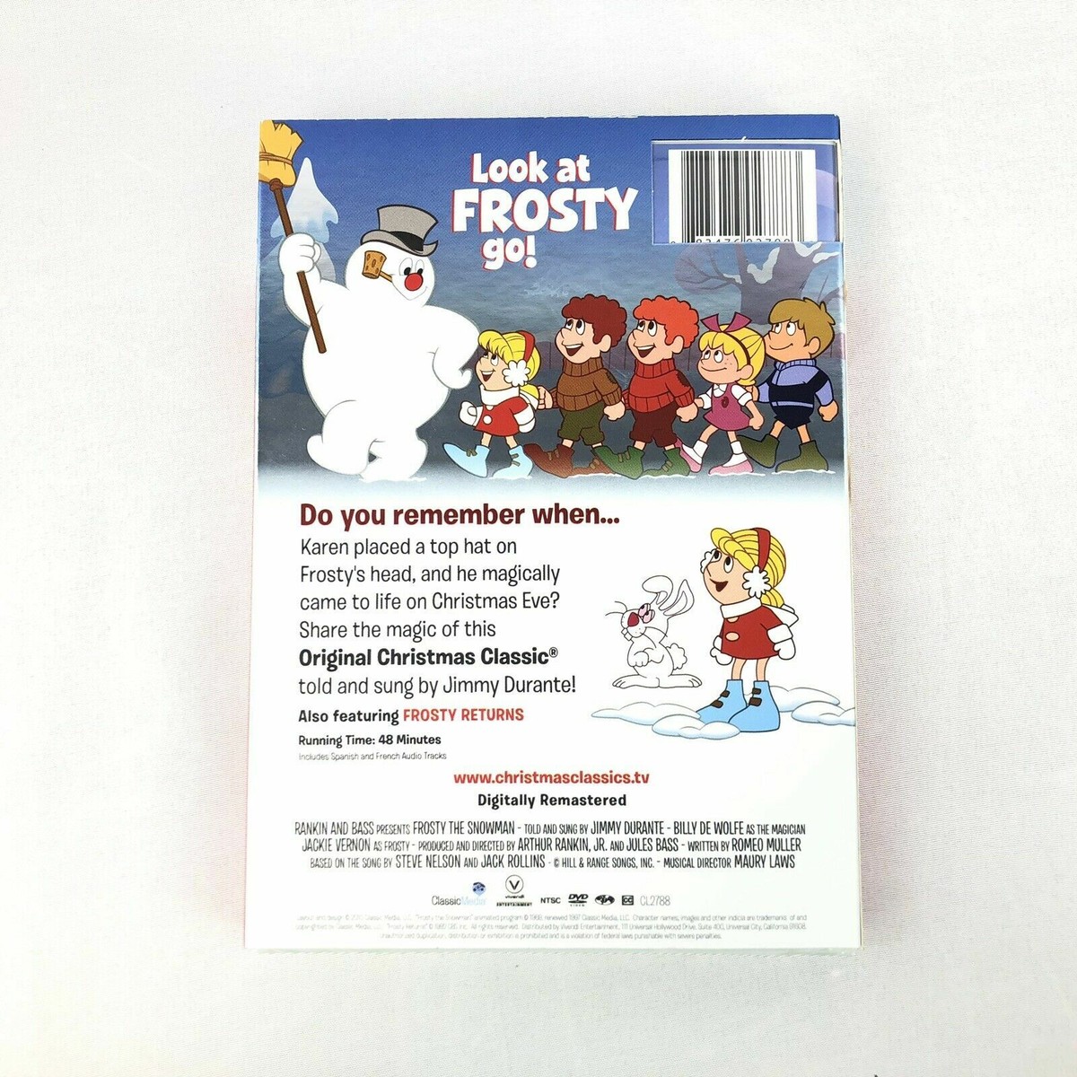 SnowMan　CD DVD FROSTY THE SNOWMAN The Original Christmas Classic Digitally