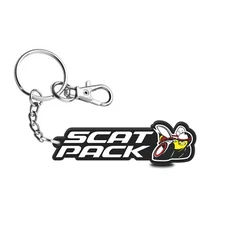 Dodge Scat-Pack Custom Laser Cut Full-Color Printing Acrylic Charm Key Chain