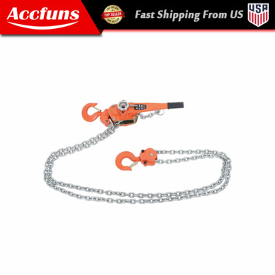 Lever Block Chain Hoist G80 Ratchet Hoist 13200lb Capacity 10ft Lifter