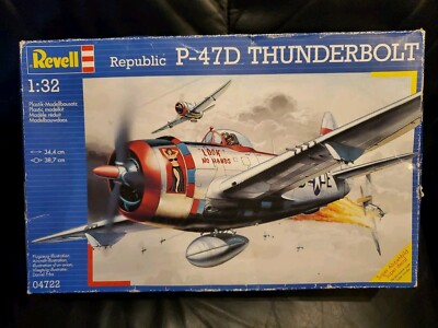 Revell Republic P-47D Thunderbolt Bubbletop Modellbausatz im Maßstab 1:32