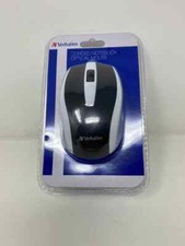 Verbatim Corded Notebook Optical Mouse - Silver 99741 