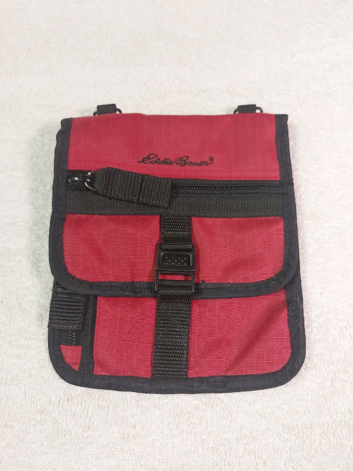 Eddie Bauer Red Wallet Travel Pouch waist pack Free Shipping eBay