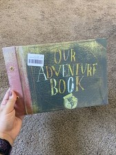 New Scrapbook Photo Album Our Adventure Book Scrapbook Embossed Words Hard Cover