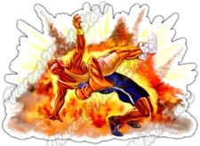 Wrestle Explosion Wrestling Wrestler Sport Car Bumper Vinyl Sticker Decal 5"X4"