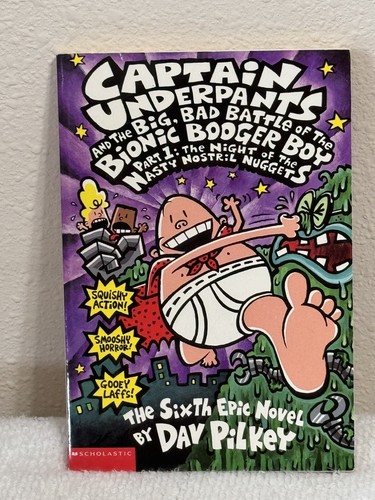 Captain Underpants Series Lot 5 Paperback Books - Picture 7 of 12