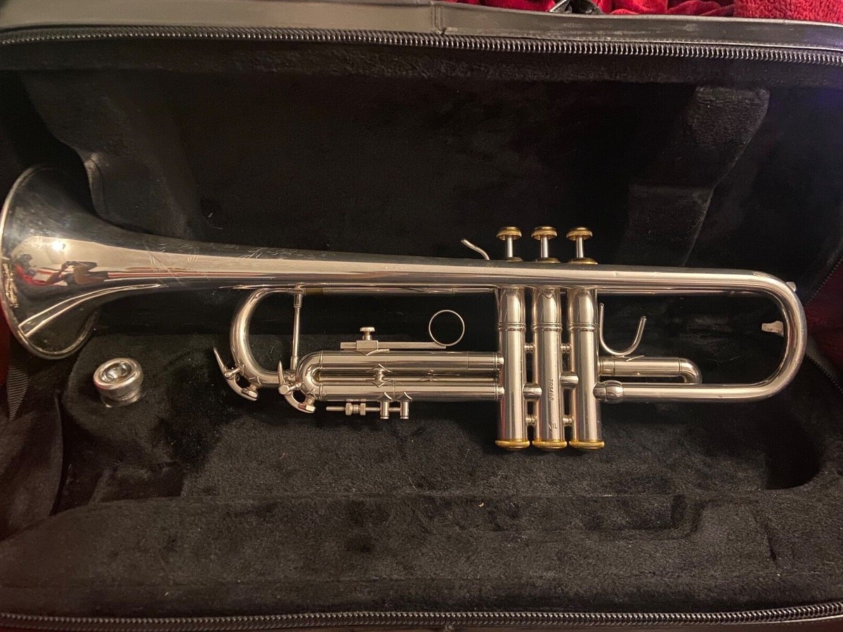 Bach Soloist TR200 Step-Up Trumpet With Gold Trimming, Two