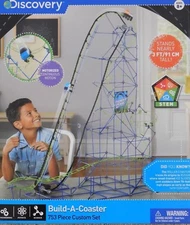 Discovery Kids Build-a-Coaster 753 Piece Custom Set New In Box