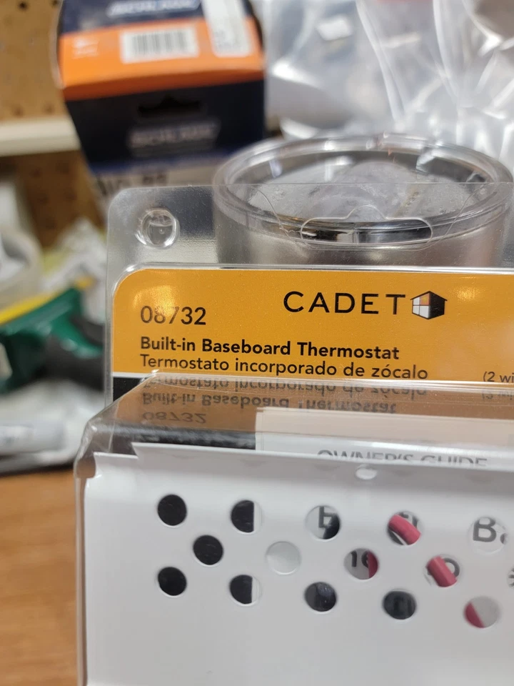 Cadet BTF1W Baseboard Built-in SP Thermostat - PN 08732 - Image 3 of 4