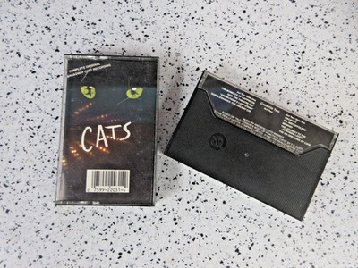 CATS Complete Original Broadway Cast Recording Double Cassette Tape