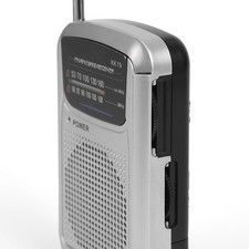 AMFM Radio Portable Pocket Radio with Speaker for Immersive Sound Quality