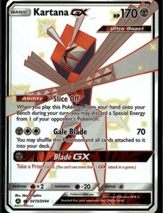 Kartana GX SV73/SV94 Hidden Fates Shiny Vault Holo Rare