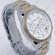 Michael Kors MK6474 Ritz Two Tone Stainless Steel Bracelet Analog Women's Watch