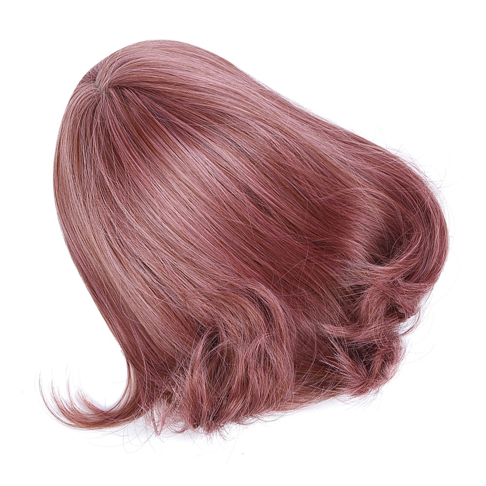 35cm Short Wig Women Lady Wavy Wigs Female Cosplay Party Fashionable Synthetic