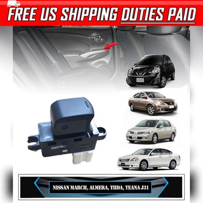 Switch Assy Power Window Front-Rear LH Left Fit NISSAN MARCH