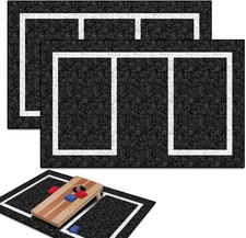 2 Pcs Cornhole Mats 60 x 96 Professional Cornhole Pitch Pads Cornhole Board P