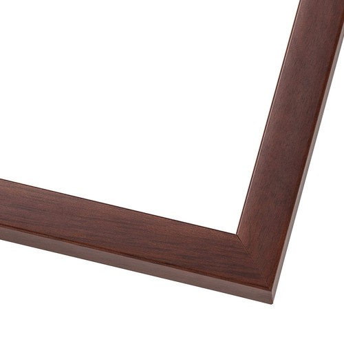 10x5 Frame Brown Picture Frame Complete Modern Photo Frame UV Acrylic, Acid Free - Picture 9 of 9