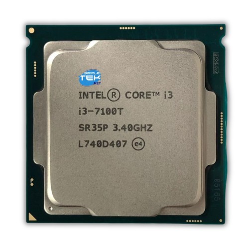 Intel Core i3 7100T SR35P Processor 3,40GHz Socket LGA1151 V1 2C/4T 35W Tdp