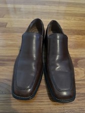 Men's Johnson And Murphy Slip On Shoes Brown Size 10.5 M