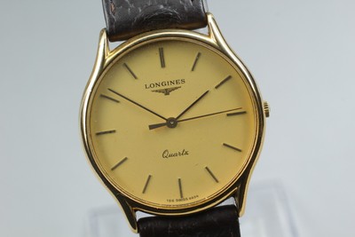 [Exc+5] Longines 155.6934 Gold Dial 32mm Quartz Men's Watch From JAPAN