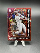 2020 Panini Prizm Draft Picks Power Surge Red Donuts Jordan Westburg #PDP172
