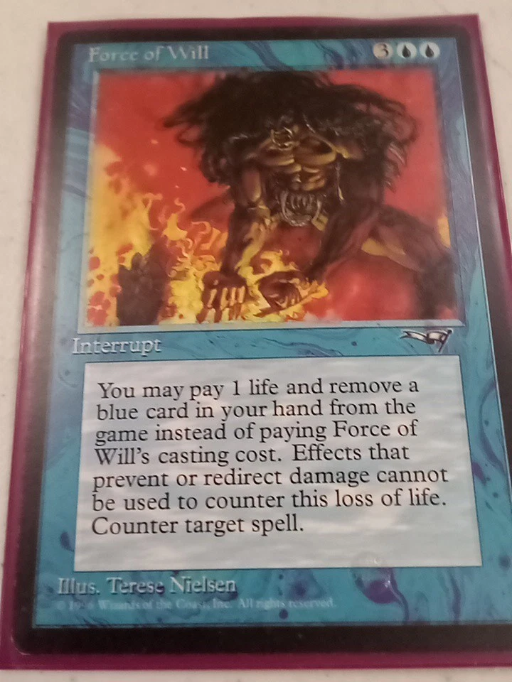 Force of Will TCG Uncommon Individual Collectible Card Game Cards