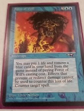 Force of Will - Alliances 1996 - Uncommon Regular - ENG - Blue - Terese Nielsen