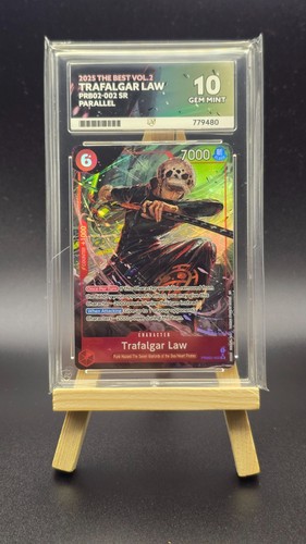Trafalgar Law (Alternate Art) graded ACE 10 for sale on eBay