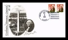 DR JIM STAMPS US COVER WASHINGTON MONUMENT FDC PANDA THERMOGRAPHED INSERT