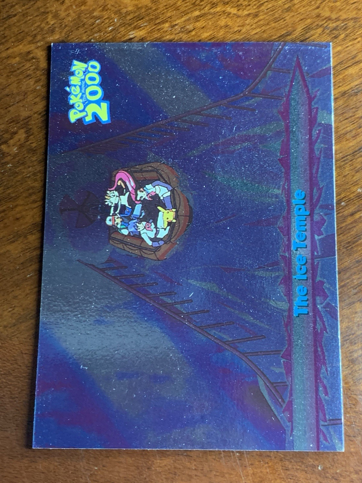 Topps Pokemon the Movie 2000 #51 The Ice Temple Silver Foil (B)