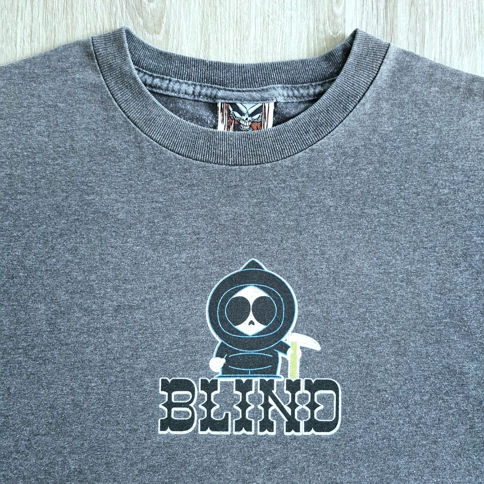 Camisa De Colección CIEGA Patinetas M Skate South Park Birdhouse Baker Abatible Dibujos Animados Foto 3 de 4