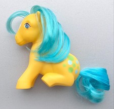 Vintage Hasbro 1980s 80s G1 MLP My Little Pony BUBBLES Pony Toy B 