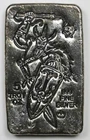 Monarch Precious Metals 999 Silver 5 oz Hand Poured Viking Medieval Flail Shield
