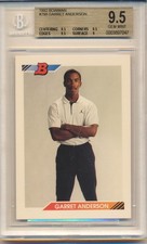 1992 Bowman Garret Anderson (Rookie Card) (#298) (Subs 1-9/3-9.5's) BGS9.5 BGS