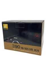 Nikon SLR Digital Camera DSLR D90 AF-S DX 18-105G VR Lens Kit Used