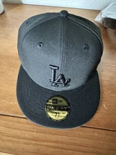 New Era Dodgers Hat Back 7 1/2