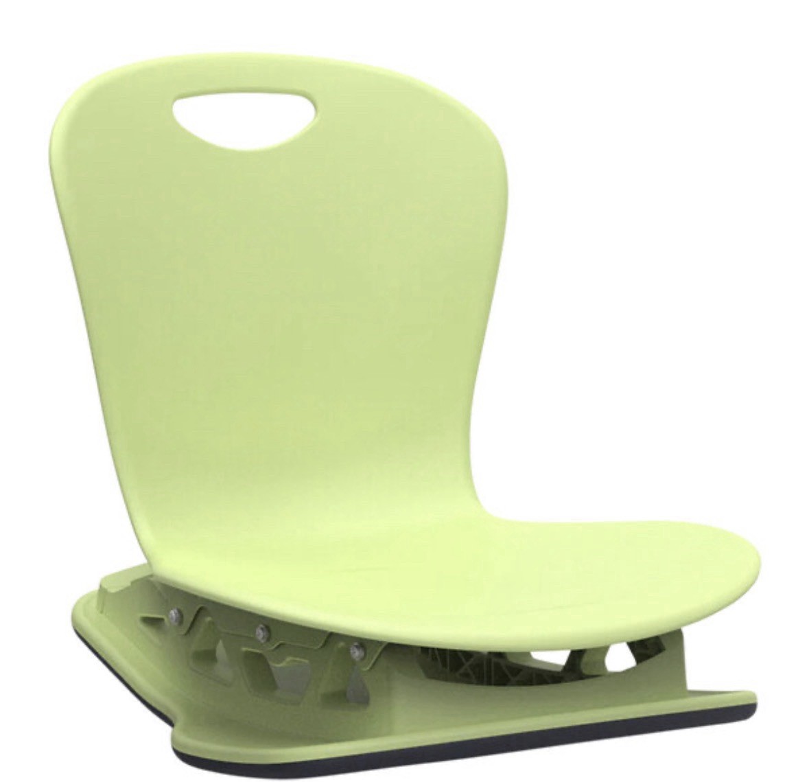 Virco ZFLROCK18 ZUMA Series Floor Rocker Chair Green Apple Reg Price $339 NEW