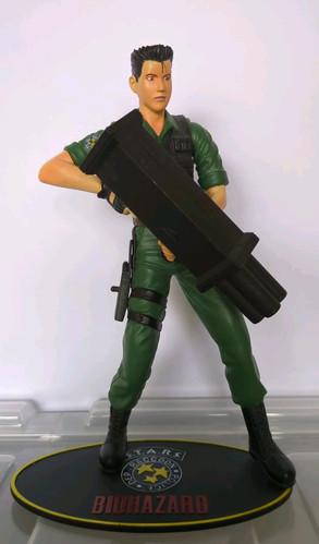 Resident Evil Biohazard Real Shock Chris Redfield Action Figure By MOBY DICK - Bild 1 von 9