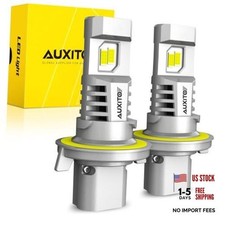 H13 Bulb, 900  Brighter, Plug and Play, Canbus Ready with Fan, H13/9008 White