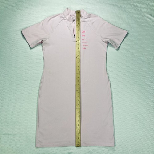 Nike T-Shirt Kleid Damen L hellrosa atmungsaktiv dehnbar Golf Core leicht - Bild 10 von 17