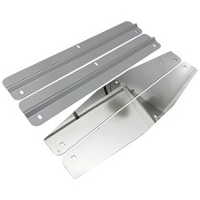 New Universal Mud Flap Weights 1 Pair Stainless Steel For Semi Trucks 24 X 4 New Universal Mud Flap Weights 1 Pair Stainless Steel For Semi Trucks 24 X 4