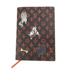 Louis Vuitton Kai&eacute; Cremance Notebook Monogram Catgram GI0358 Leather Planner