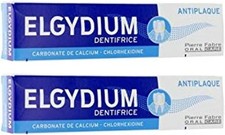 Elgydium Dentifrice Anti-Plaque Lot de 2 x 75ml