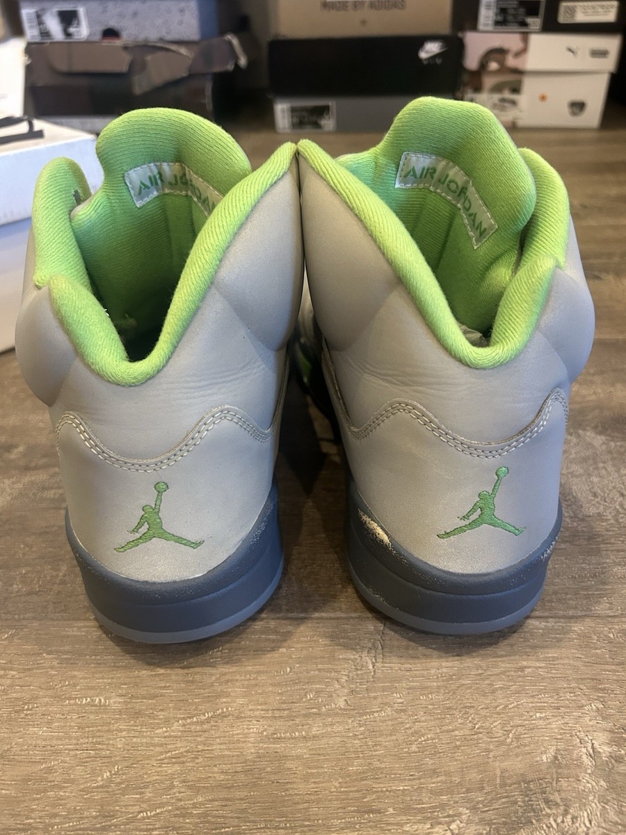 シューズ(男性用) AIR JORDAN 5 RETORO DM9014 003 Air Jordan 5 Retro 'Green Bean' 2022 DM9014-003