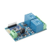 12V Dual Way Bluetooth Relay Module 12V 10A Wireless Smart Relay Module IoT S...