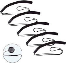 UL 5 Pack Elastic Lens Cap Keeper Lens Cover Leash Prevent Lens Cap Lost