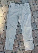 English Laundry Chino Pants, Khaki, Men's 34x32, Comfort Stretch, Pre-owned