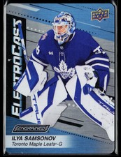 2023-24 Upper Deck Engrained ElectroCast #EC-27 Ilya Samsonov