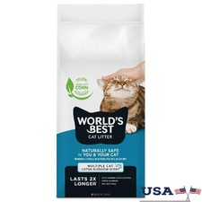 Multiple Cat Lotus Blossom Cat Litter Natural Clumping Dust Free Odor Control US