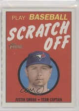 2019 Topps Heritage 1970 Topps Scratch Off Justin Smoak #4 0a1